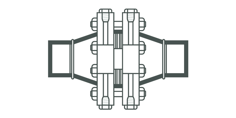 Диафрагменный фланец